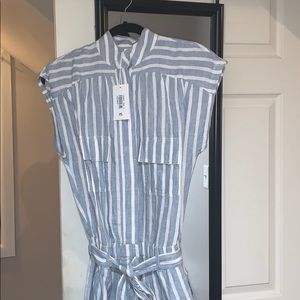 Linen romper size M. Frame brand. Super cute